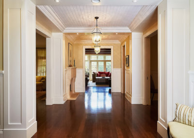 hallway - lighting - flooring - makeover - toronto builders - re